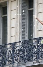 MICHELLE KEEGAN on the Set of a Photoshoot in Paris 04/04/2017