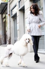 MICHELLE KEEGAN on the Set of a Photoshoot in Paris 04/04/2017