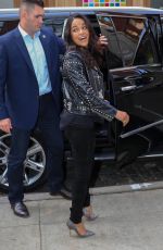 MICHELLE RODRIGUEZ Arrives at Daily Show 04/05/2017