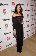 MICHELLE RODRIGUEZ at The Assignment Screening in New York 04/03/2017