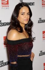 MICHELLE RODRIGUEZ at The Assignment Screening in New York 04/03/2017
