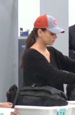 MILA KUNIS at Los Angeles International Airport 04/14/2017