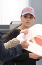 MILA KUNIS at Los Angeles International Airport 04/14/2017