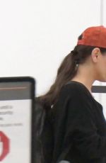 MILA KUNIS at Los Angeles International Airport 04/14/2017