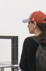 MILA KUNIS at Los Angeles International Airport 04/14/2017