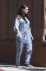 MILA KUNIS Heading to a Baby Shower in West Hollywood 04/02/2017