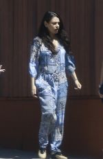 MILA KUNIS Heading to a Baby Shower in West Hollywood 04/02/2017