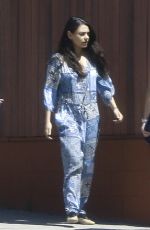 MILA KUNIS Heading to a Baby Shower in West Hollywood 04/02/2017