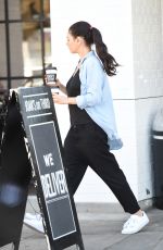 MILA KUNIS Out and About in Los Angeles 04/29/2017