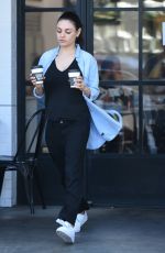 MILA KUNIS Out and About in Los Angeles 04/29/2017