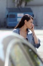 MILA KUNIS Out for Lunch in Studio City 04/11/2017