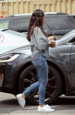 MILA KUNIS Out for Lunch in Studio City 04/11/2017