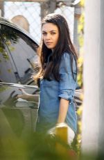 MILA KUNIS Out in Los Angeles 04/18/2017