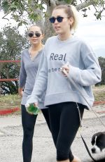 MILEY CYRUS Out Hikking in Studio City 04/13/2017