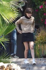 MILLIE BOOBY BROWN on the Set of Black Dhalia House in Los Angeles 04/20/2017