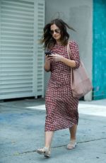 MINKA KELLY Out and About in Los Angeles 04/25/2017