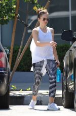 MINKA KELLY Working Out at a Gym in West Hollywood 04/05/2017