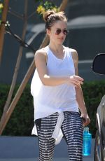 MINKA KELLY Working Out at a Gym in West Hollywood 04/05/2017