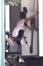 MINKA KELLY Working Out at a Gym in West Hollywood 04/05/2017