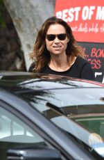 MINNIE DRIVER Shopping at Bristol Farms Market in Los Angeles 04/09/2017