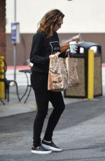 MINNIE DRIVER Shopping at Bristol Farms Market in Los Angeles 04/09/2017