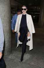 MIRANDA KERR at LAX Airport in Los Angeles 04/04/2017