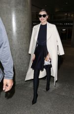 MIRANDA KERR at LAX Airport in Los Angeles 04/04/2017