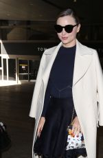 MIRANDA KERR at LAX Airport in Los Angeles 04/04/2017