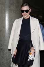 MIRANDA KERR at LAX Airport in Los Angeles 04/04/2017