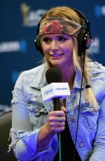 MIRANDA LAMBERT at Highway Channel Broadcasts Backstage at T-Mobile Arena in Las Vegas 03/31/2017