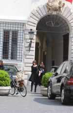 MONICA BELLUCCI Leaves Valentino