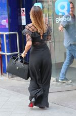 MYLEENE KLASS Arrives at Global Radio Studios in London 04/25/2017