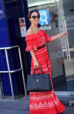 MYLEENE KLASS Arrives at Gobal Radio in London 04/29/2017