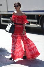 MYLEENE KLASS Arrives at Gobal Radio in London 04/29/2017