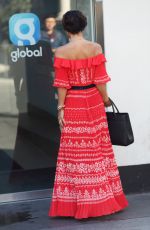 MYLEENE KLASS Arrives at Gobal Radio in London 04/29/2017