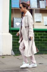 MYLEENE KLASS Out and About in London 04/24/2017