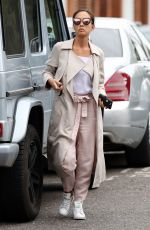 MYLEENE KLASS Out and About in London 04/24/2017