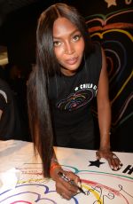 NAOMI CAMPBELL at Child at Heart Collection by Diesel and Naomi Campbell Launch 04/20/2017