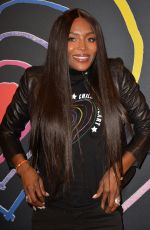 NAOMI CAMPBELL at Child at Heart Collection by Diesel and Naomi Campbell Launch 04/20/2017