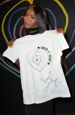 NAOMI CAMPBELL at Child at Heart Collection by Diesel and Naomi Campbell Launch 04/20/2017