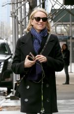 NAOMI WATTS Out and About in New York 04/04/2017