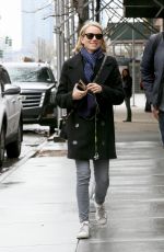 NAOMI WATTS Out and About in New York 04/04/2017