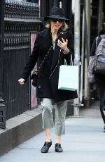 NAOMI WATTS Out in New York 04/13/2017