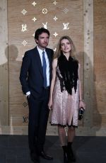 NATALIA VODIANOVA at Louis Vuitton Dinner Party in Paris 04/11/2017
