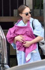 NATALIE PORTMAN at a Medical Center in Beverly Hills 04/07/2017