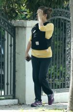 NATALIE PORTMAN Out and About in Los Feliz 04/06/2017