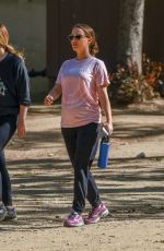 NATALIE PORTMAN Out Hikking in Los Angeles 04/14/2017