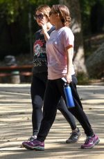 NATALIE PORTMAN Out Hikking in Los Angeles 04/14/2017