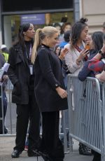 NATALYA NEIDHART Arrives at AOL Studios in New York 04/13/2017