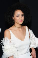 NATHALIE EMMANUEL at The Fate of the Furious Premiere in New York 04/08/2017
